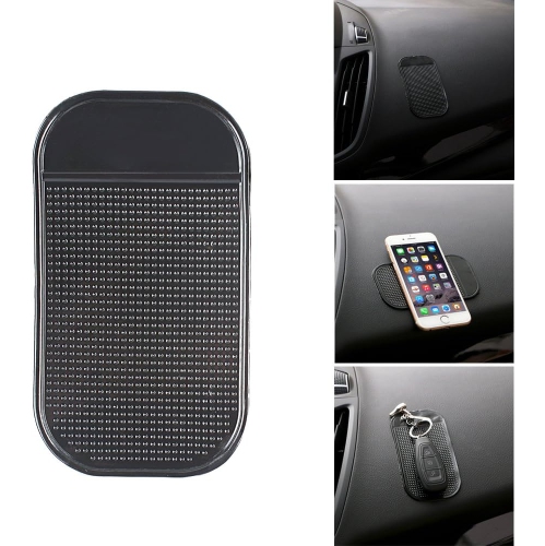 Car Dashboard Non Slip Mat, B 5-Pack Anti-Slide Sticky Extra-Thick Dash Pad for Radar Detector, Cell Phone, Keys, Glass, Mirrors, Metal, GPS, Coins