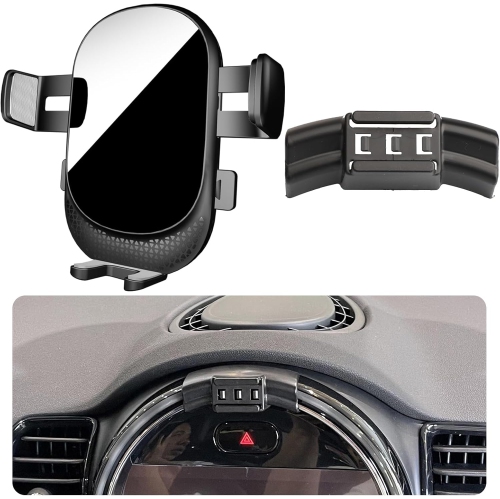 M Car Phone Holder for BMW MINI Auto Accessories [Only for MINI F-Series ： 2022-2024 Clubman/Convertible/Hardtop 2/4 Door & & 2021-2024 Countryman]