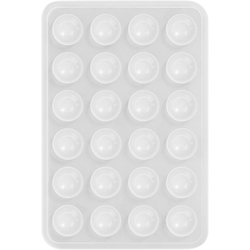 M Silicone Suction Phone Case Adhesive Mount- Phone Sticky Grip for iPhone and Android, Hands-Free Sticky Cell Phone Grip, Mobile Fidget Mirror