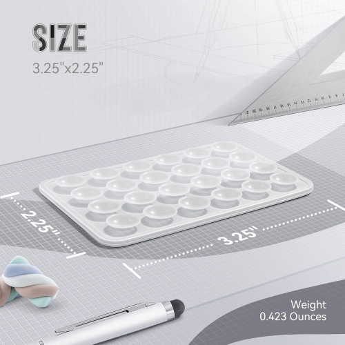 M Silicone Suction Phone Case Adhesive Mount- Phone Sticky Grip for iPhone and Android, Hands-Free Sticky Cell Phone Grip, Mobile Fidget Mirror