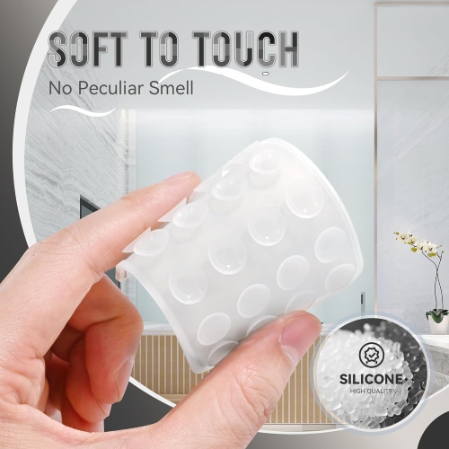 M Silicone Suction Phone Case Adhesive Mount- Phone Sticky Grip for iPhone and Android, Hands-Free Sticky Cell Phone Grip, Mobile Fidget Mirror