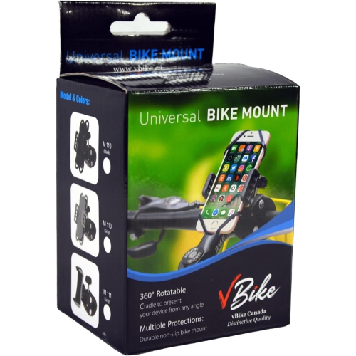 v Motorcycle Phone Mount, Phone Holder, Scooter, Golf Cart, Bicycle, Stroller, Harley, MTB, and ATV Handlebar, Anti Vibration Heavy-Duty 360° Mount