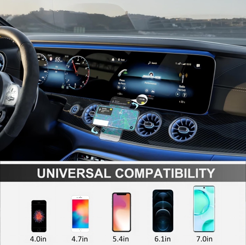 Car Phone Mount for Applicable Mercedes-Benz C-Class, E-Class,S-Class,B-Class,A-Class, GLC/GLE/GLS/GLB/GLA-Class Mobile Phone Holder,Mini