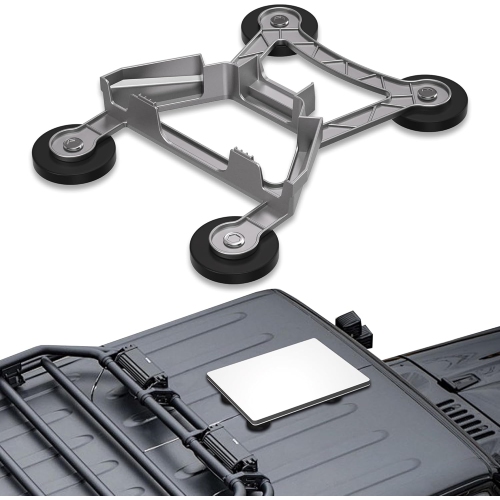 Starlink Mini Mount,Aluminum Alloy Starlink Mini Magnetic Mount,Portable Starlink Mini Car Mount for Metal Roof-Grey