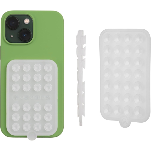 O Double - Silicone Double-Sided Suction Phone Case Detachable Mount - Hands-Free, Strong Grip Holder for Selfies & Videos - iPhone & Android