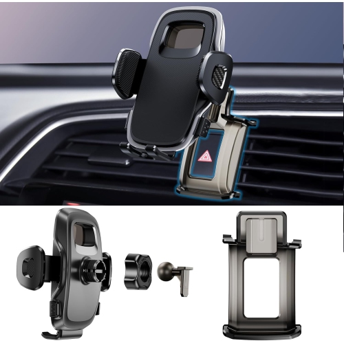 E Civic Phone Mount with Custom Base for 2016-2021 10th Gen Civic Accessories