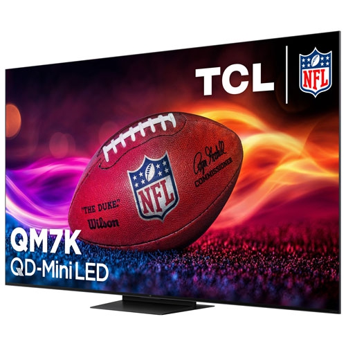 Open Box - TCL 85QM7K 85-in / 4K HDR / 144Hz / QD-Mini LED Smart TV