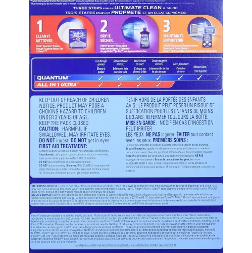 Finish, Powerball All in 1 Ultra Dishwasher Detergent with 140 tabs