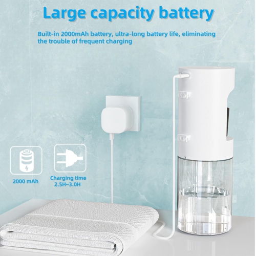 Distributeur automatique de rince-bouche pour salle de bain, distributeurs de lavage à la bouche électriques sans contact 20,29&nbsp;oz Accessoires