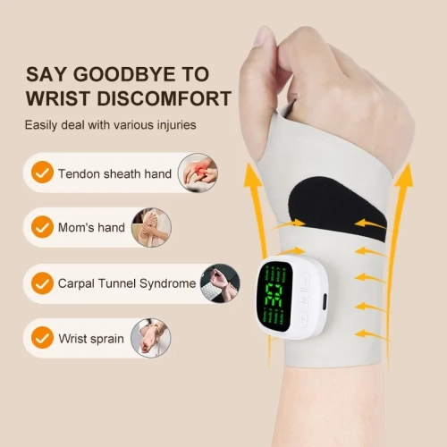 Protège-poignet sans fil Protection sport Appareil de massage USB perméable à l'air Support pour les mains Support pour bracelet Support pour