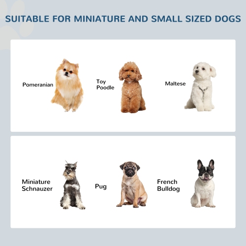 PawHut Deluxe Double Pet Dog Bowl Feeding Watering Station Wooden Stand Pet Feeder Elevated Base Cat Puppy Twin Bowls Stainless Steel, White