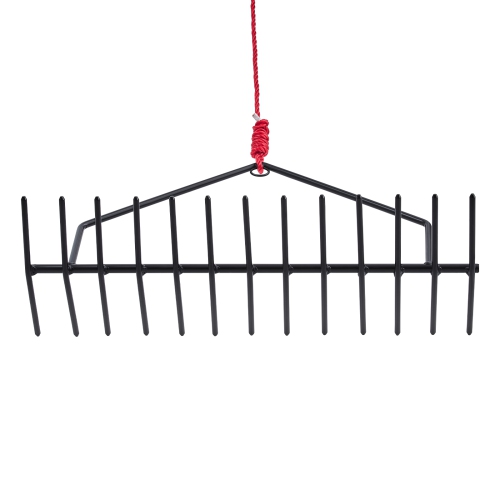 VEVOR 24 in Aquatic Weed Rake, 8.7 in Double Sided Lake Weed Rake, Pond Weeds Cutter with 30ft Rope, Tie Hole, No Assembly Required, Lightweight Muck