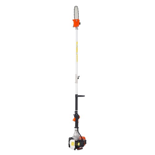 VEVOR 33CC 2 Stroke Gas Pole Saw,Gas Powered Pole Saws with 8 in Cutting Bar, Cordless Tree Trimmer with 30 fl.oz Fuel Tank, 6.7 to 11.6 ft
