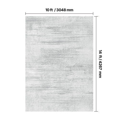VEVOR 10 x 14 ft Area Rug, Large Washable Rug, Non-Slip and Tear-Resistant Soft Carpet, Pet & Child Friendly Modern Area Rugs, Indoor Mat for