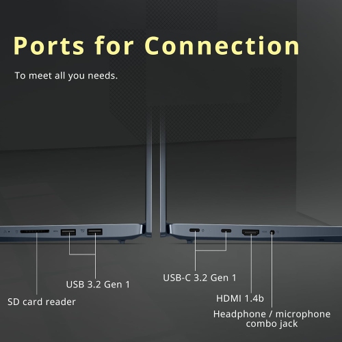 Lenovo IdeaPad 5 15.6 FHD Laptop, AMD Ryzen 7 5825U, 1.5TB Storage(512GB SSD + 1TB Docking Station Set),8GB DDR4 RAM, AMD Radeon Graphics, Backlit