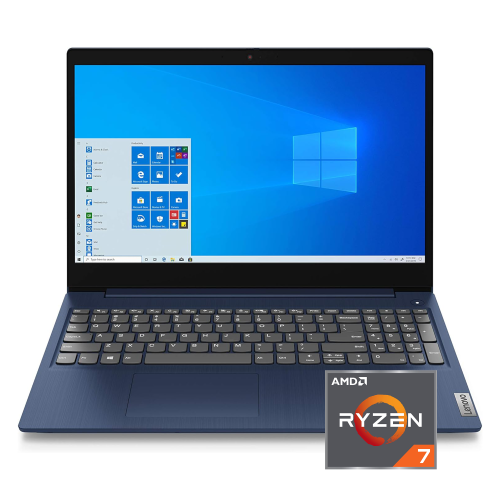 Lenovo IdeaPad 5 15.6 FHD Laptop-Blue( AMD Ryzen 7 5825U/ 512GB SSD /8GB DDR4 RAM/ AMD Radeon Graphics/ Windows 11 Pro)