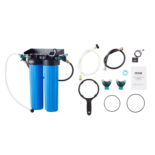 VEVOR  Deionized Water System for Car Wash, Premium Water Deionizer for Car Washing w Integrated Tds Meter, Spotless Water Spot Remover Filter w