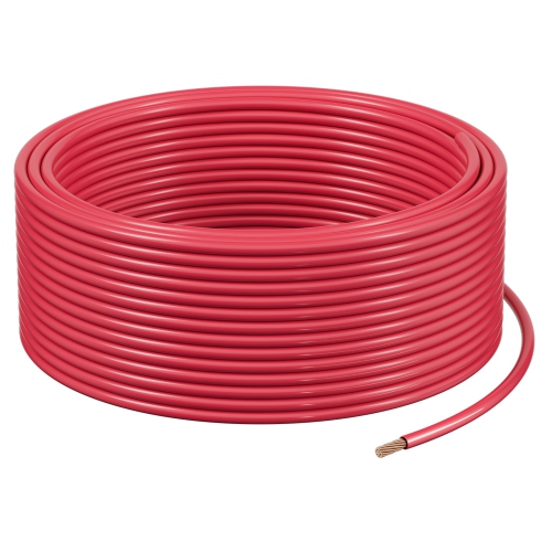 VEVOR 10 AWG THHN Wire, 19-Stranded, 100% OFC Copper Electrical Building Wire with Nylon Jacket, Rated for Up to 600 Volts, for Indoor & Outdoor Use,