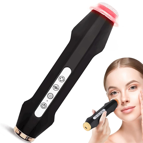 Wireless Beauty Bubble Pen Face & Neck Massager,Oxygen Bubble Pen for Facial Spa,Handheld Skin Care Tool for Deep Facial Cleansing Firming Lifting