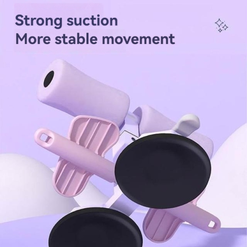 Home Abdominal Exercise Equipment, Sit-Up Assist, Suction Cup Abdominal Exercise Equipment, Fitness and Plasticity, Safety Protection - Purple