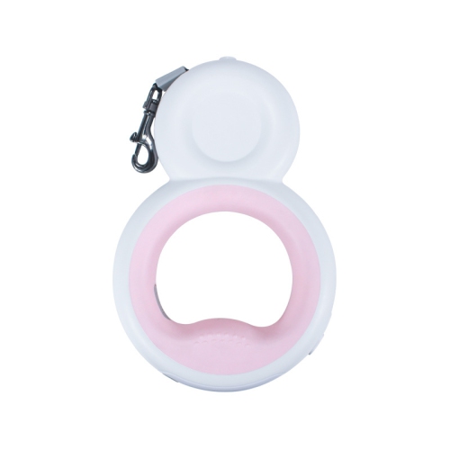 Multifunctional Automatic Retractable Dog Leash - 3M, LED Light, Poop Bag Holder, Non-Slip Handle, USB Rechargeable, 360° Tangle-Free Design,