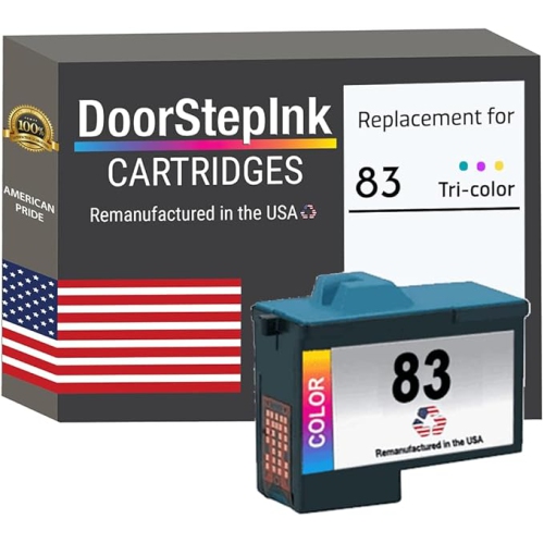 Marque DoorStepInk pour Lexmark n° 83 couleur réusinée dans la cartouche d'encre USA