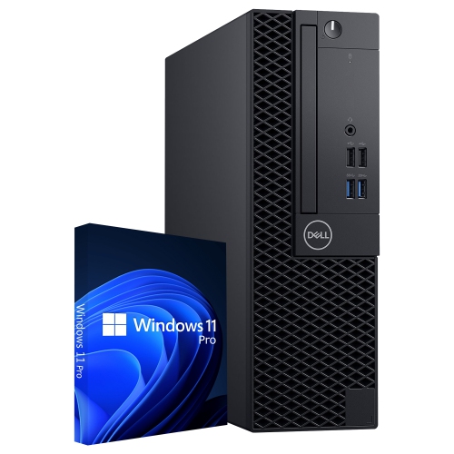 Refurbished - Dell OptiPlex 3070 SFF Business Desktop PC - Intel Hexa Core I5 8th gen Processor Up to 4.10GHz | 16GB DDR4 RAM | 1TB NVMe SSD | HDMI |