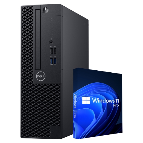 Refurbished - Dell OptiPlex 3070 SFF Business Desktop PC - Intel Hexa Core I5 8th gen Processor Up to 4.10GHz | 32GB DDR4 RAM | 2TB NVMe SSD | HDMI |