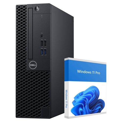 Refurbished - Dell OptiPlex 3070 SFF Desktop PC - Intel Core I5 8th Gen CPU Up to 4.10Ghz - 32GB RAM - 1TB NVMe SSD - Windows 11 Pro - Free Wireless