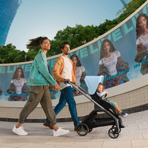 Poussette complète Dragonfly de Bugaboo - Mélange gris/Graphite