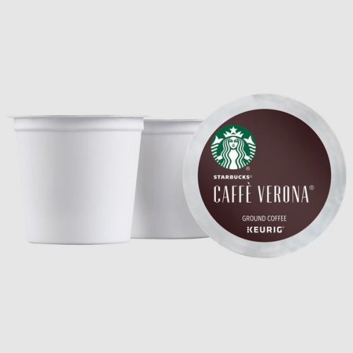 Café Verona de Starbucks, dosettes K-Cup pour cafetière K-Cup de Keurig, 54 unités, noir