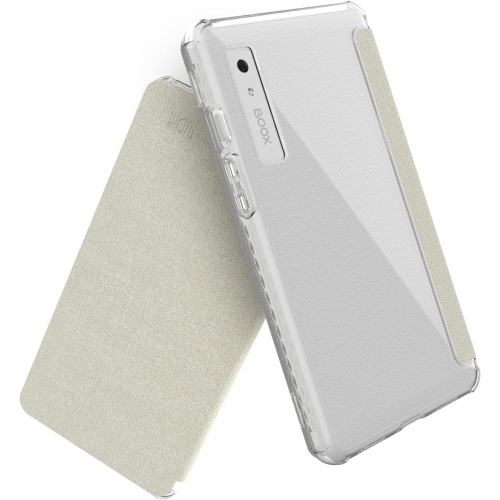 TUDIA SKN FLIP for Onyx Boox Palma 2 Case - Clear Beige