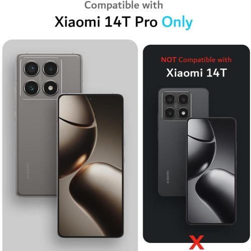 TUDIA MergeGrip for Xiaomi 14T Pro 5G Case 2024 Magsafe Compatible - Green Lily