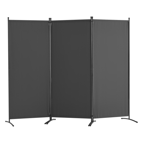 VEVOR 3 Panel Room Divider, Room Dividers and Folding Privacy Screens, Fabric Partition Room Dividers for Office, Bedroom, Dining Room, Study,