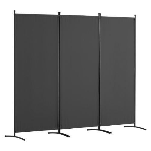 VEVOR 3 Panel Room Divider, Room Dividers and Folding Privacy Screens, Fabric Partition Room Dividers for Office, Bedroom, Dining Room, Study,