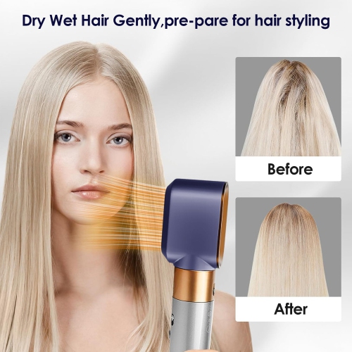 Pre-Styling Dryer Nozzle For Dyson Hair Dryer Pre-Styling Modeling Nozzle Curler fits HS01 HS05 Fast Drying Attachment