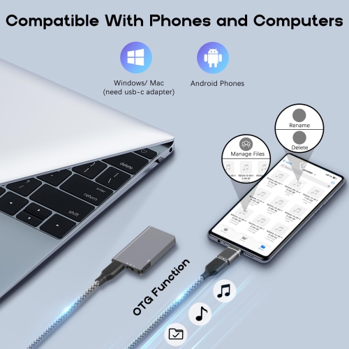 16GB Magnetic Digital Voice Recorder - 20 Hours Continuous Recording Device with Noise Reduction - Audio Recorder Device for Lectures Meetings