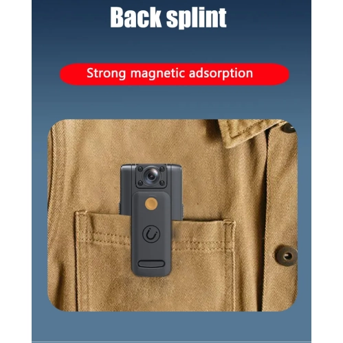 1080P HD Body Camera Portable Digital Video Recorder BodyCam Infrared Night Vision Police Cam Small Bike Camcorder(32GB)