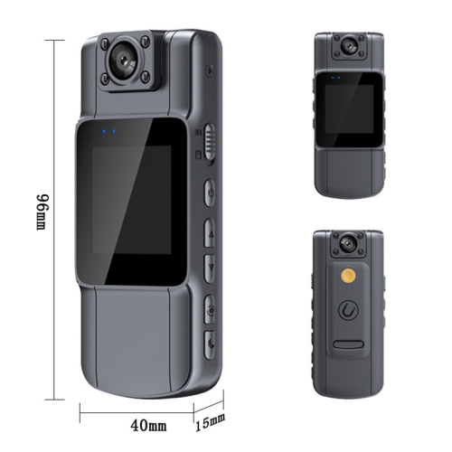 1080P HD Body Camera Portable Digital Video Recorder BodyCam Infrared Night Vision Police Cam Small Bike Camcorder(32GB)