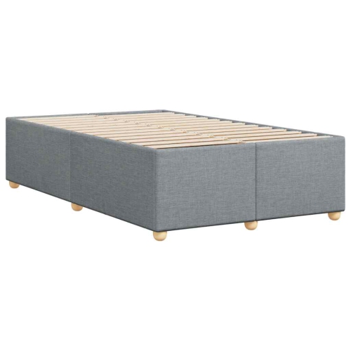 vidaXL Bed Frame without Mattress Light Grey&nbsp;Full Fabric