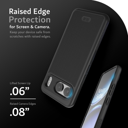 TUDIA MergeGrip for OnePlus Nord 4 5G Case Drop Tested - Black