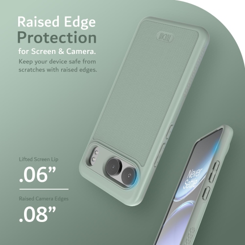 TUDIA MergeGrip for OnePlus Nord 4 5G Case Drop Tested - Green Lily