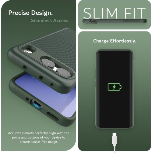 TUDIA MergeGrip for OnePlus Nord 4 5G Case Drop Tested - Pine Green