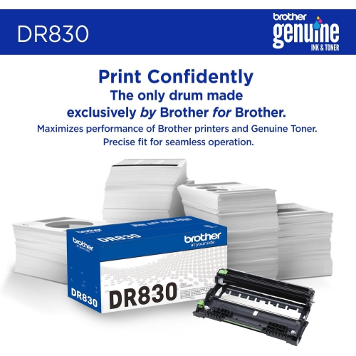 Brother Genuine DR830 Drum Unit for 15,000 Pages
