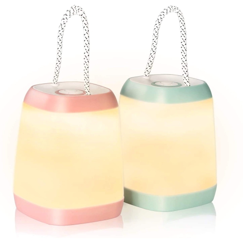 2-Pack LED Camping Lights, Portable LED Tent Lights, Handheld Night Lights with 3 Modes for Camping, Travel, Outdoor Use