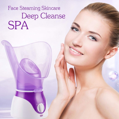 Facial Steam Machine, Home Facial Spa Tool for Opening Pores, Extracting Blackheads, and Moisturizing Skin