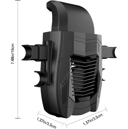 Ventilateur de voiture 5 V | Ventilateur de siège d'auto portatif, rechargeable par USB, ventilateur de voiture électrique rotatif pour siège