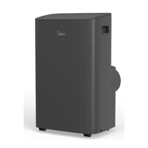 Refurbished Good- Midea 8,000 BTU DOE , 115V, Smart Portable Air Conditioner, 350 Sq.Ft. MAP08S1XWGR-T, Gray