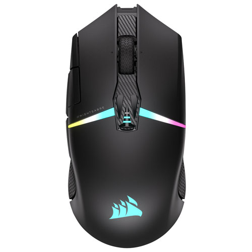 Souris de jeu optique sans fil de 26 000 ppp Nightsabre de Corsair - Noir
