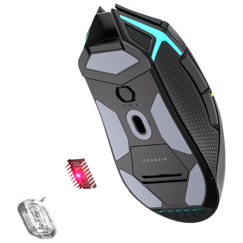 Souris de jeu optique sans fil de 26 000 ppp Nightsabre de Corsair - Noir